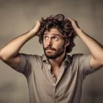 תמונה של אדם לחוץ ומבולבל, להמחשת סכנה של כניסה להשקעה שאינה מתאימה לנו